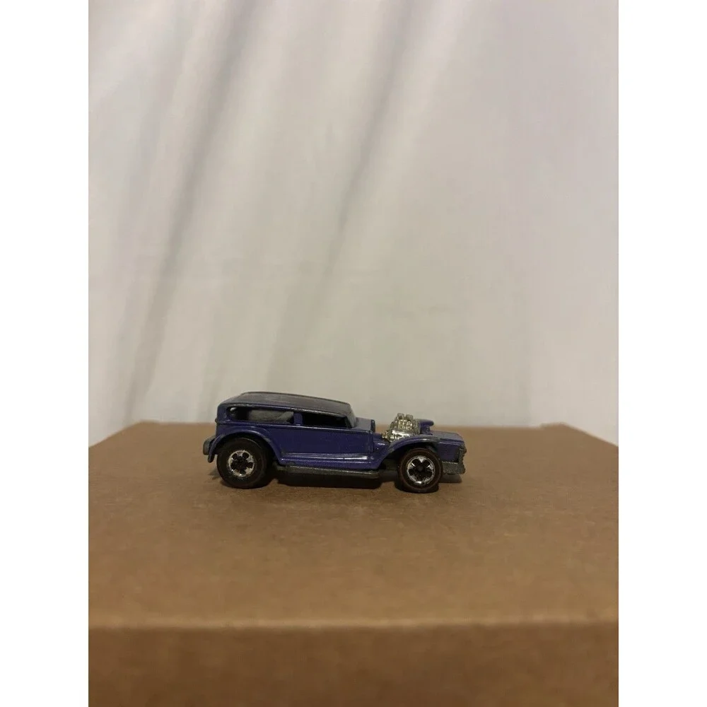 THE DEMON - Blue w/Dark Interior,  Vintage 30th Anniversary Hot Wheels REDLINE